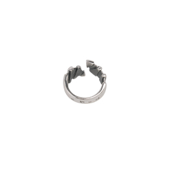 "Шаган" кольцо в серебряном покрытии из коллекции "Фактура" от Jenavi