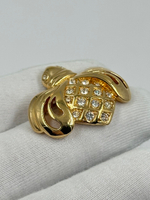 Брошь Шмель Swarovski