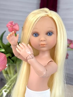 Кукла BERJUAN виниловая шарнирная 35см Ева (4820A3)