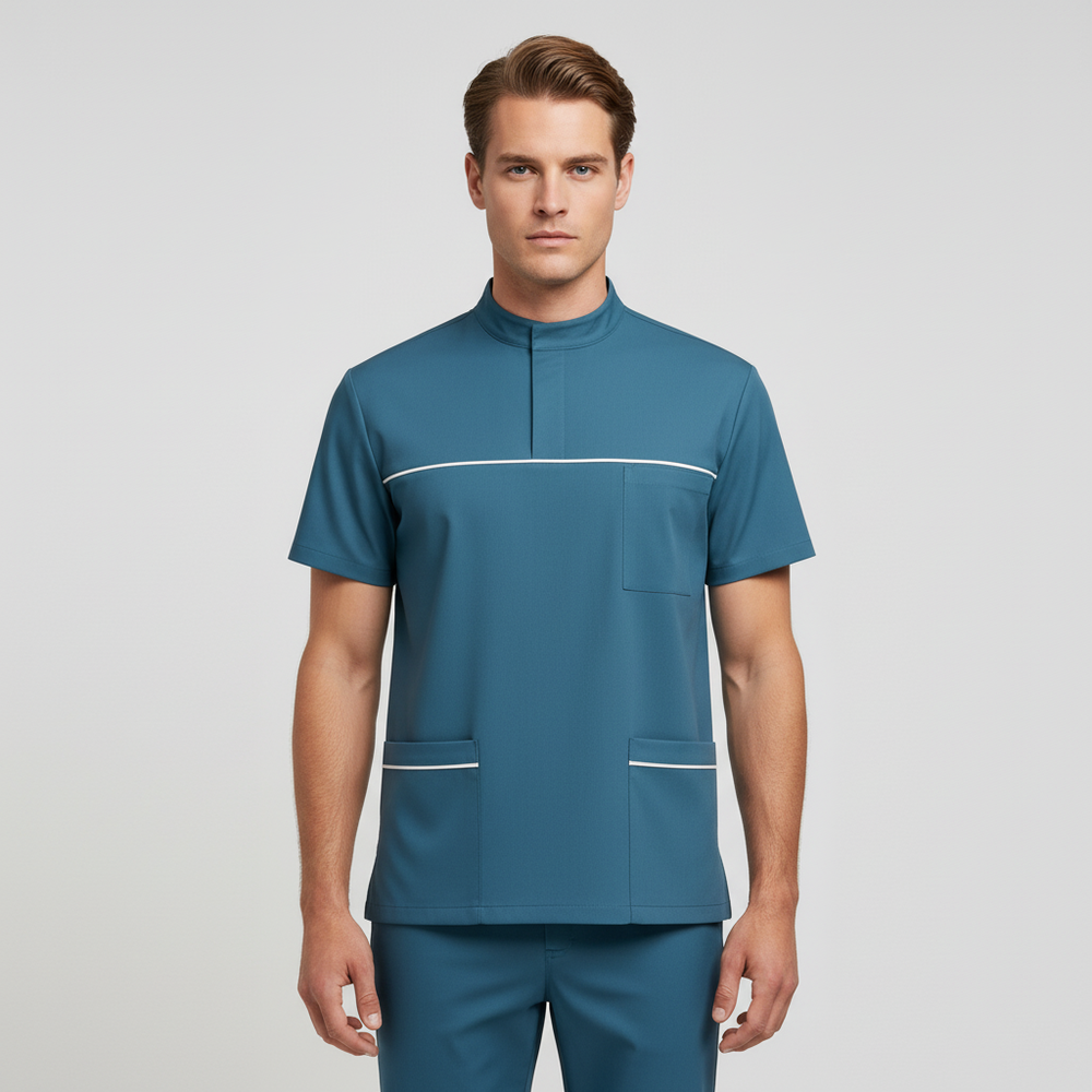 Медицинская мужская рубашка «Самшит» new