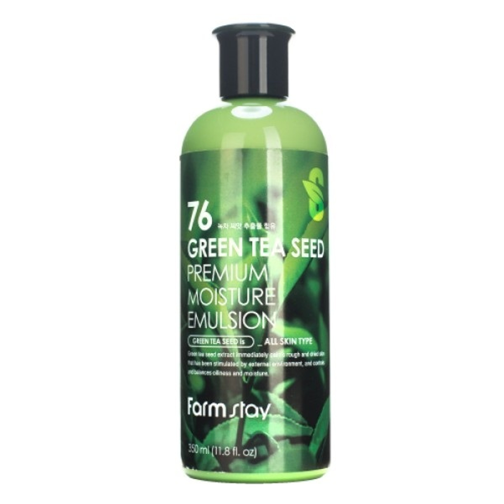 Эмульсия увлажняющая с семенами зеленого чая FarmStay Green Tea Seed Premium Moisture Emulsion 350мл