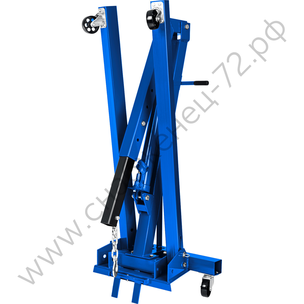 ЗУБР КГС-1, 1 т, 25 - 2060 мм, складной гидравлический кран, Профессионал (43011-1)