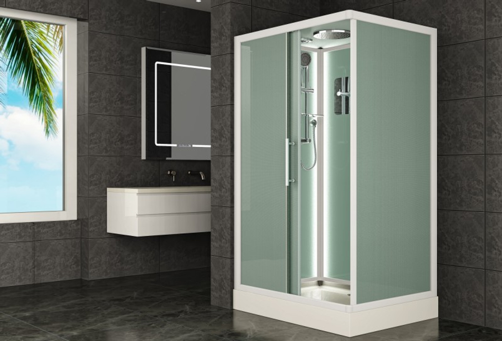 Душевая кабина Esbano ESKL108CKR 100x80x210 хром