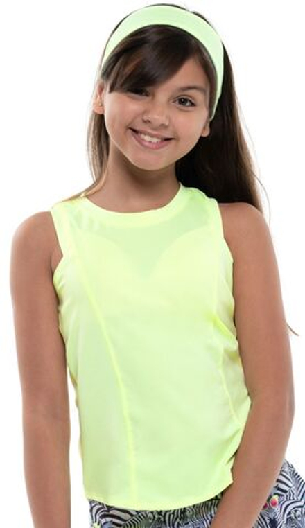 Футболка для девочки Lucky in Love Going Wild Starter Tank Girls - lemon frost