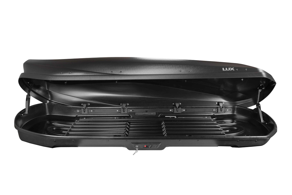 Бокс багажный на крышу авто LUX IRBIS 206 черный матовый 470L (2060х750х360)