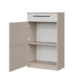 Комод в прихожую "ВУДСТОК" (1 ящик+ 2 двери)