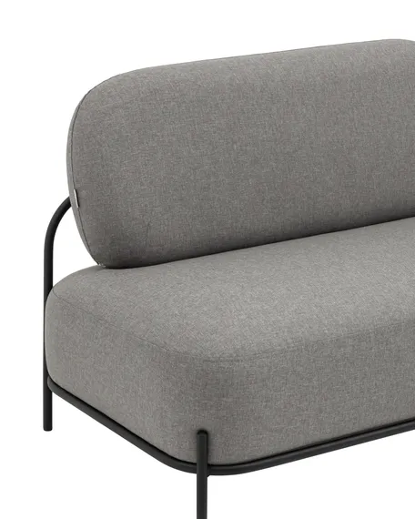 Диван Midnignt серая рогожка