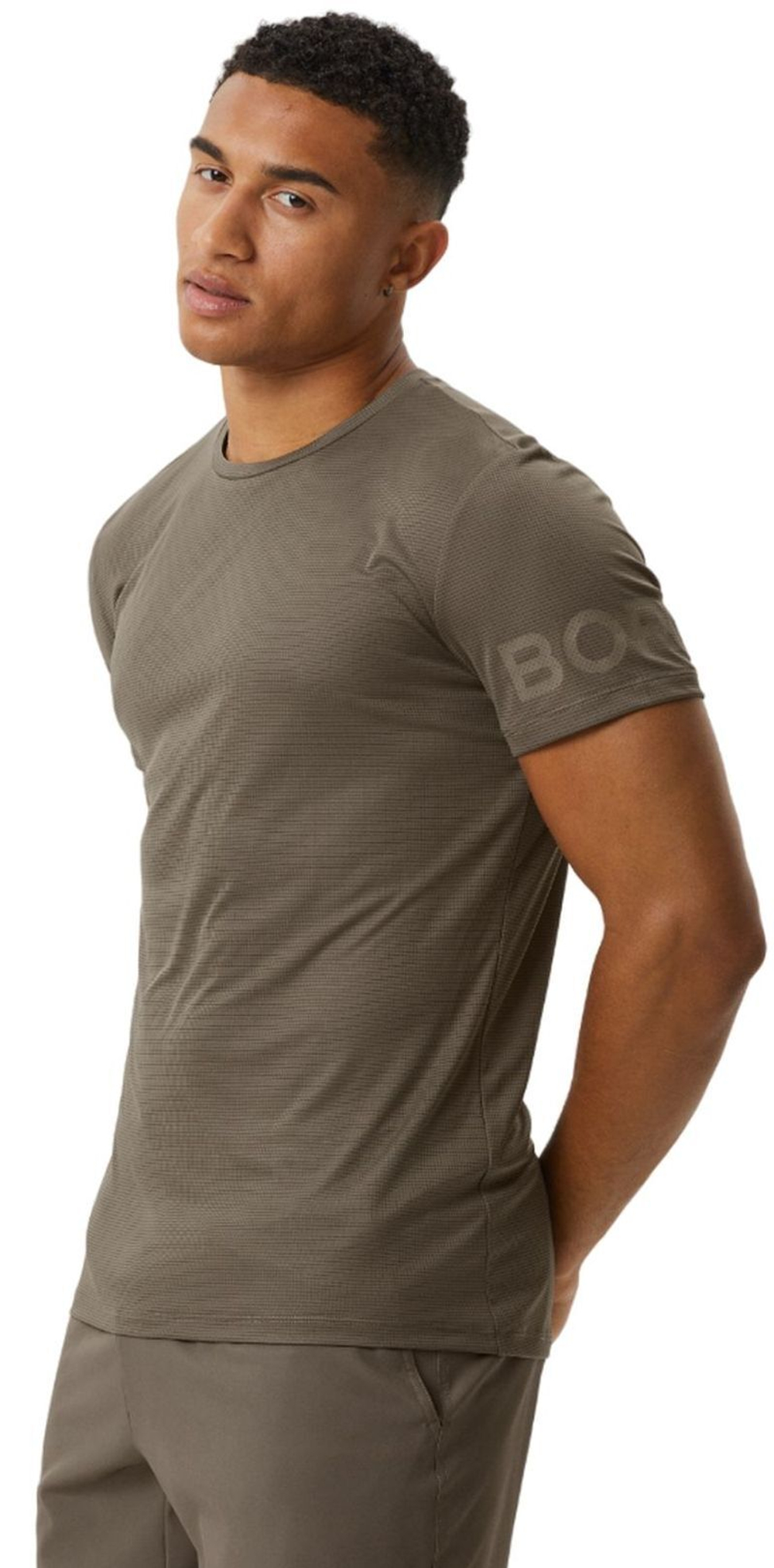 Мужская теннисная футболка Björn Borg Light T-Shirt - bungee cord