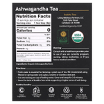 Buddha Teas, органический травяной чай, ашваганда, 18 чайных пакетиков, 36 г (1,27 унции)