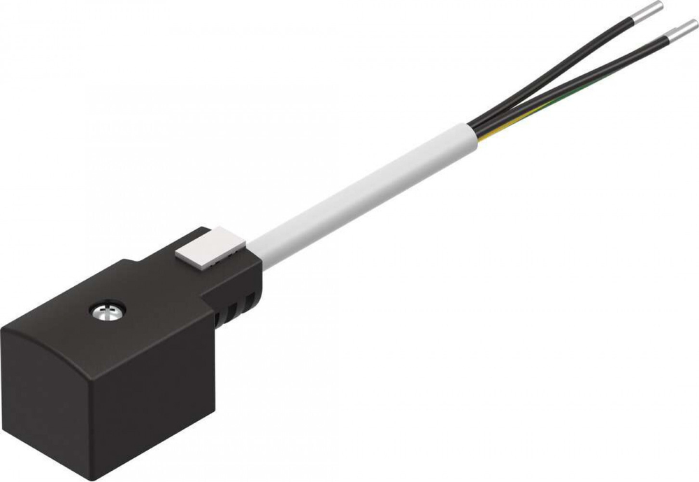 KMF-1-24-10-LED Штекерная розетка с кабелем