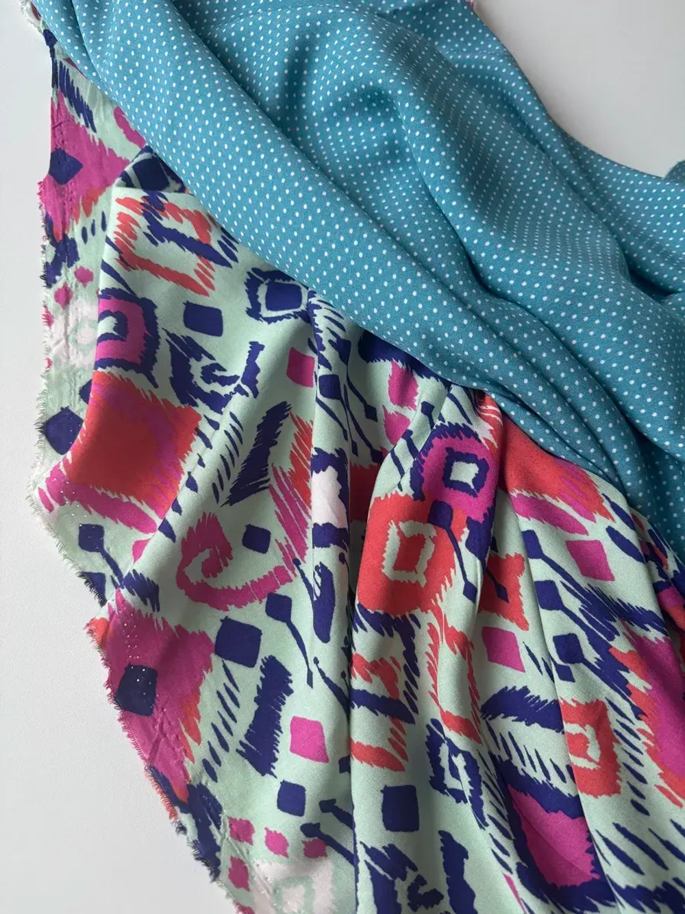 Ткань вискозный штапель для шитья и рукоделия