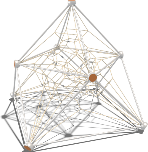 Гибкие элементы для лазания Единорог (паттерн Vector)