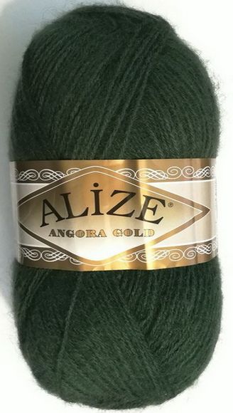 Фото Пряжа Angora GOLD Alize 131 Зеленый