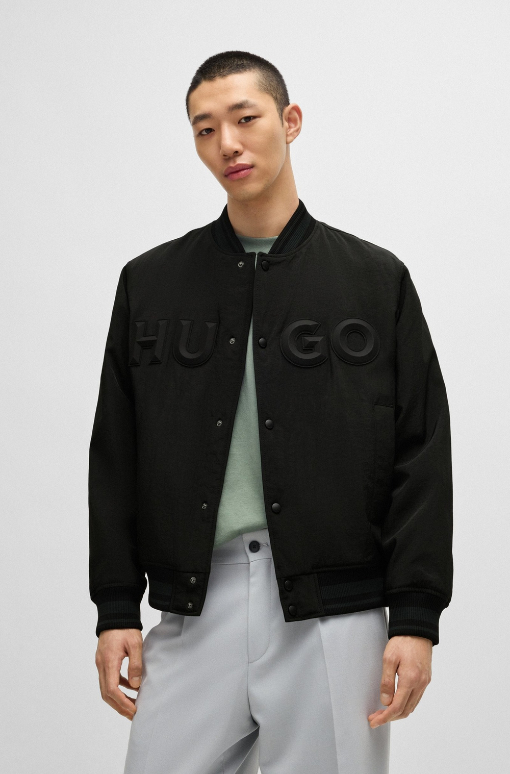 Бомбер утепленный мужской HUGO Bozo2511 10263211 01