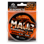 Леска MAUD 3D - 0,18 - 200м