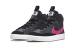 Middle-aged children's Nike Blazer 77 SE D retro casual mid-top children's sneakers black pink