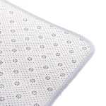 Коврик для ванной 50*80"Рамина» серо-белый