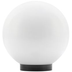 Садово-парковый светильник ЭРА НТУ 01-100-351 шар опаловый на опору / кронштейн IP44 Е27 max100Вт d350mm