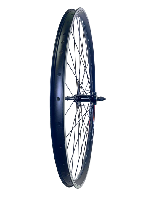 Колесо заднее 28-29" TRIX двойной обод черный, ДИСК трещ. гайка. черный, спица черный