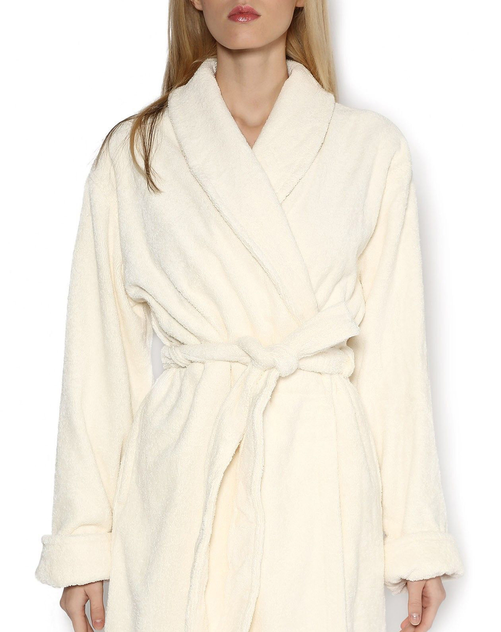 Элитный халат махровый Top Model бежевый от Blumarine фрагмент