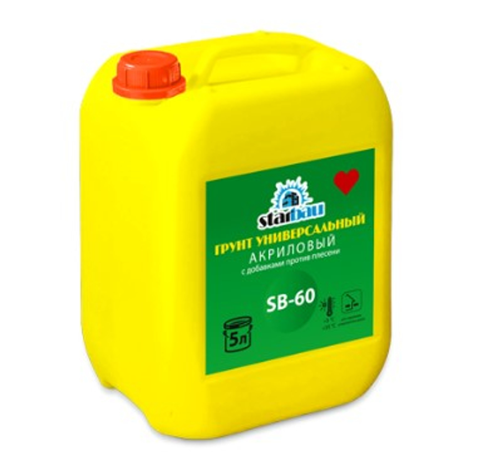 StarBau SB-60/10 Грунт универсальный (с добавками против плесени) 10л