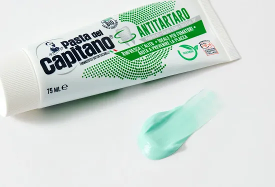 Pasta del Capitano Зубная паста Antitartar for Smokers / От зубного камня для курящих 75 мл