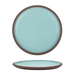 Тарелка d 20,5 см h1,8 cм Blue Matt New Brown Taiga P.L. [6]