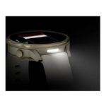 Умные часы Garmin Venu 4 - 41мм лунно-золотистый с силиконовым ремешком цвета слоновой кости