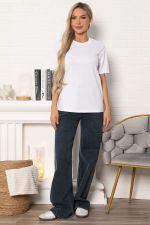 Футболка базовая (белая) Б14943-10М LT Collection