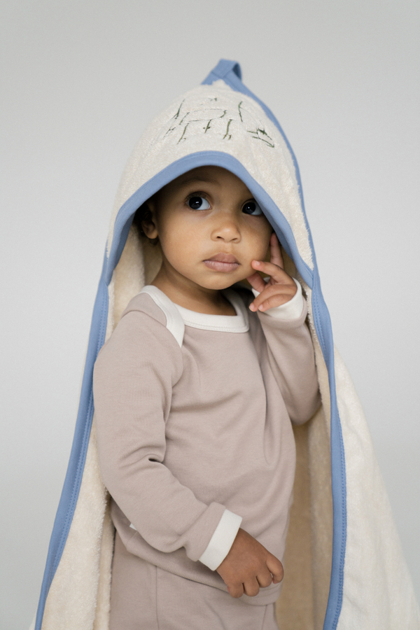 Полотенце Голубика TEENY BOO X Антон тут рядом (100*100 см.)