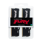 Оперативная память Kingston 32GB U-DIMM DDR5, 5600МГц, CL36 (Kit of 2) FURY Beast Black EXPO RGB