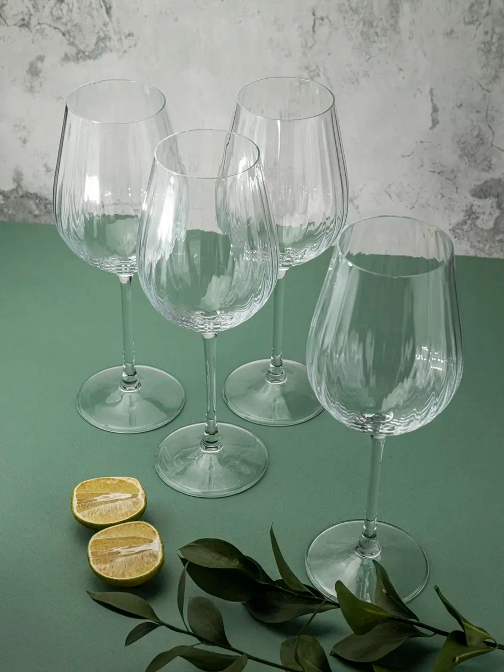 Набор бокалов для вина, 600 мл, 2 шт. прозрачные