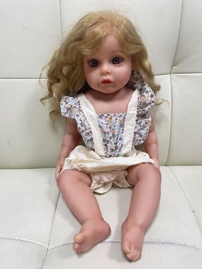 Уценка. Кукла Реборн виниловая 55см в пакете (FA-001FVA)