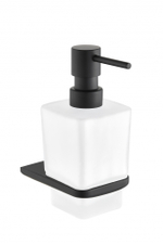 Настенный дозатор для жидкого мыло Grocenberg AC0064 (Черный матовый)
