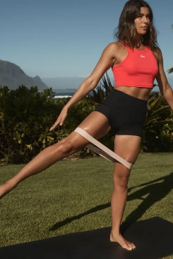 Alo yoga Топ Aspire Tank, карамельно-красный