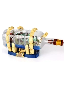 Конструктор Летучий голландец в бутылке 1100 деталей