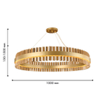 Подвесная светодиодная люстра Favourite Marquis 4263-10P