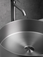 Раковина AltroBagno Luna 001002 MtGr из нержавеющей стали