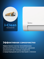 Бытовой кондиционер Midea Easy MSES1S-07FRN8G1/MOES1-07FRN8G1