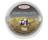 Пули пневматические Люман "Domed  pellets" 1,75г. 6,35мм (150 шт)