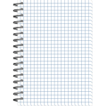 Блокнот А6 60л, ЦОЙ. КИНО №12, обложка-мелов.картон+софттач-лак, мет.гребень слева, клетка