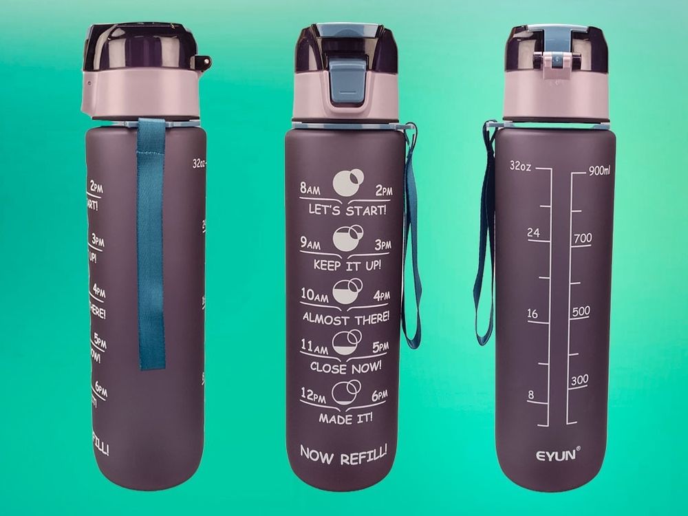 Бутылка для воды 1000 мл YY-762