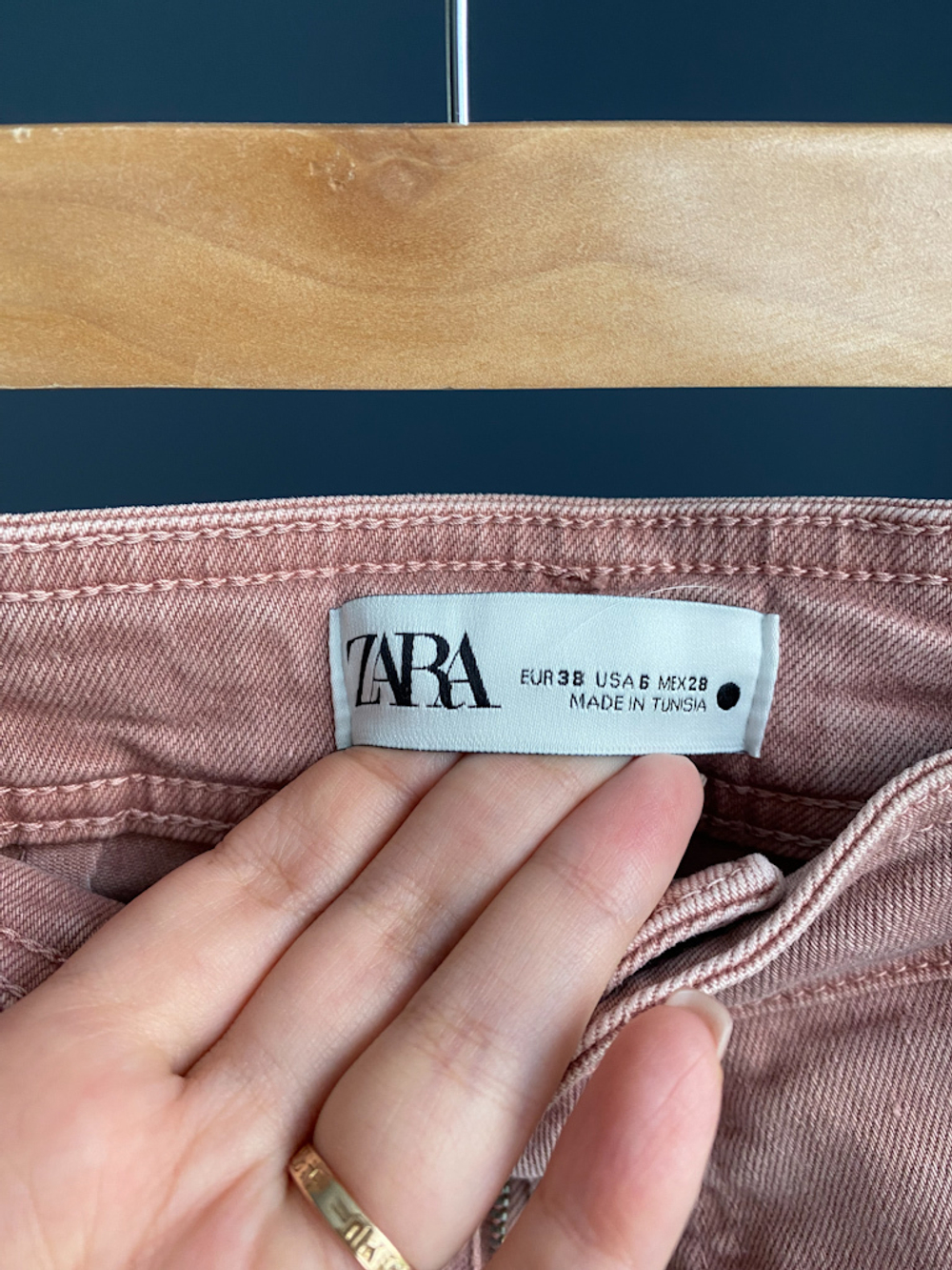 Джинсы Zara, S