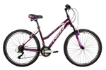Велосипед FOXX 26" SALSA фиолетовый,сталь, размер 15"