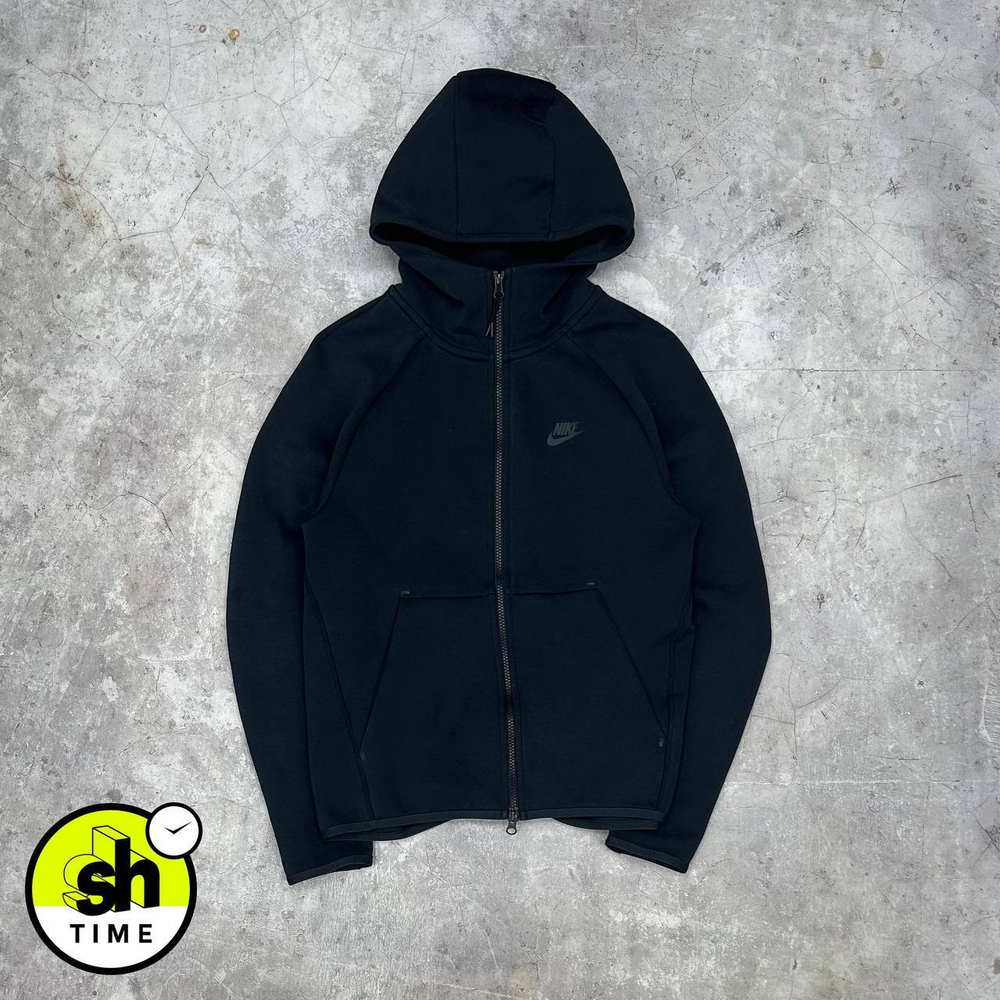 Кофта Nike TechFleece Black Hoodie
