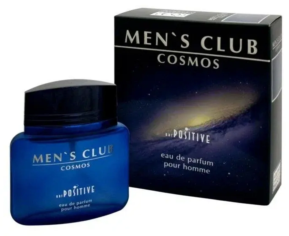 Парфюмерная вода для мужчин "MEN'S CLUB COSMOS" 90мл Россия