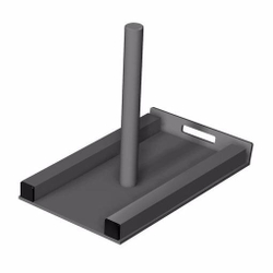 Силовые сани простые Серый