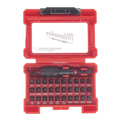 Набор бит Milwaukee SHOCKWAVE 32шт