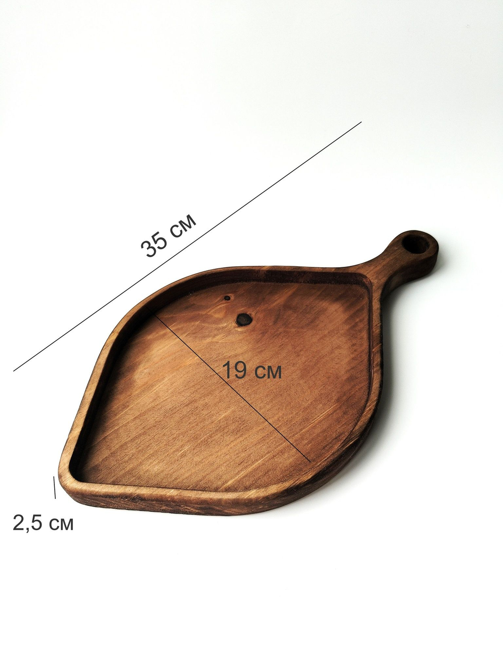 Доска деревянная для подачи сервировочная