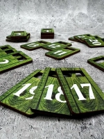 Номерки для гардероба 3х5 см